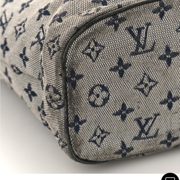 Mini Monogram Lucille PM Navy (worn condition) - Picture 7 of 15